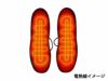 GERBING　電熱インソール 発熱イメージ