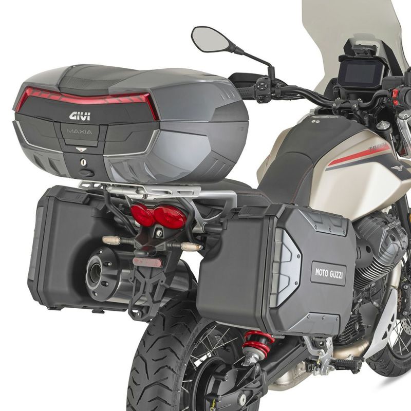 GIVI(ジビ) トップケース V58NNG MAXIA 5 グラファイトグレー モノキーケース 容量58リッター