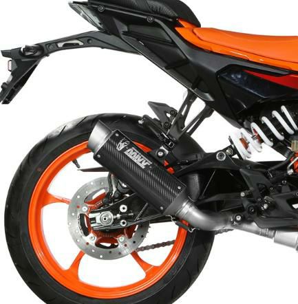 MIVV スリップオンマフラー GP PRO カーボン KTM 390 DUKE (2024) | KT.031.L2P