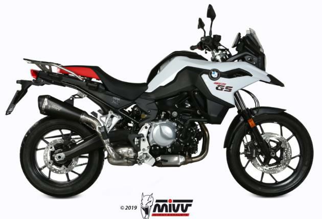 BMW F750GS F850GS MIVV スリップオン マフラー 銀